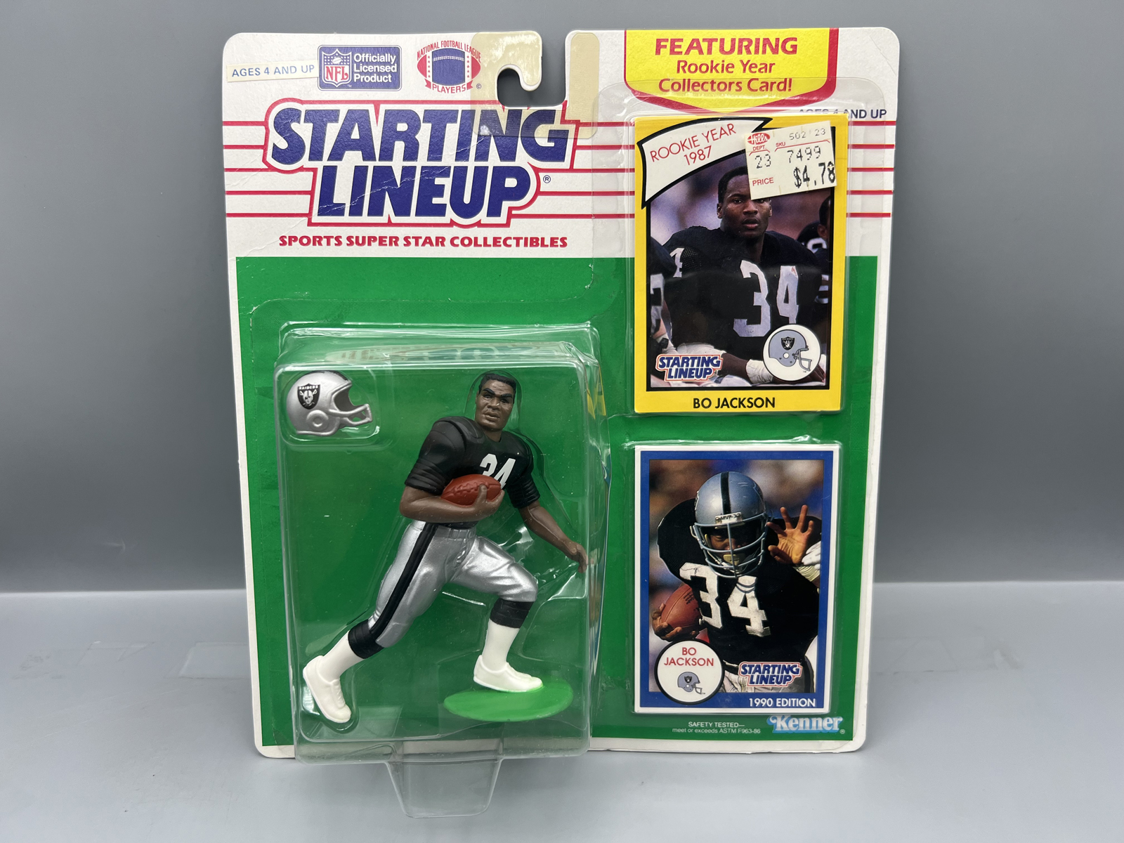 1990 Kenner Starting Lineup Bo Jackson Figure