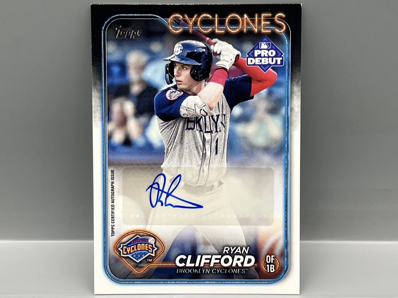 2024 Topps Pro Debut Ryan Clifford Auto #PD-91