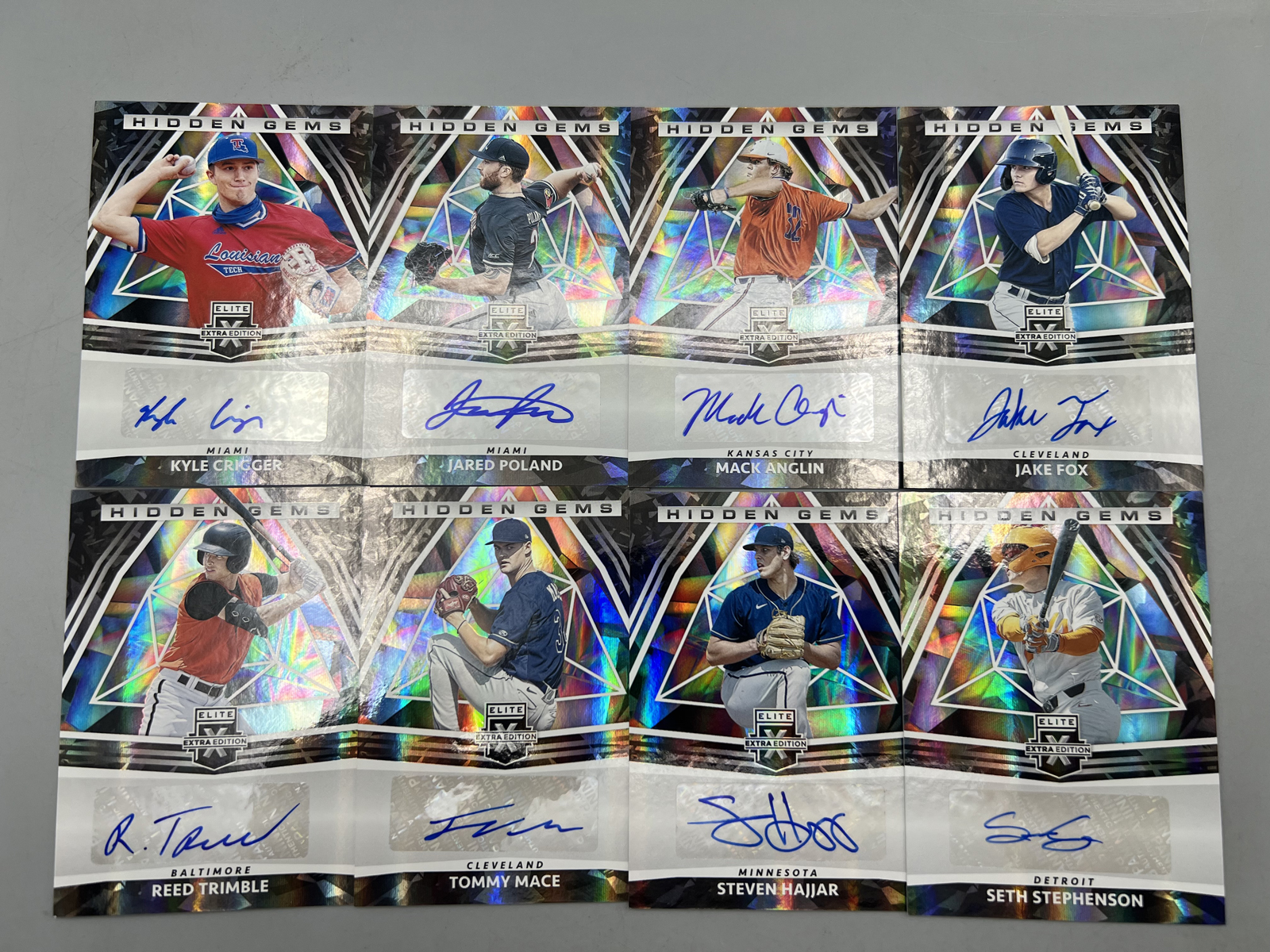 (8) Assorted Pack Pulled Baseball Autos - RCs/Prospects