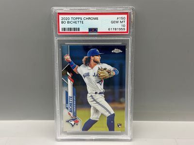 2020 Topps Chrome Bo Bichette RC #150 PSA Gem Mint 10