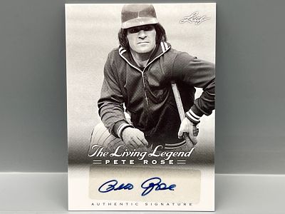 2012 Leaf Pete Rose The Living Legend Auto #AU-31