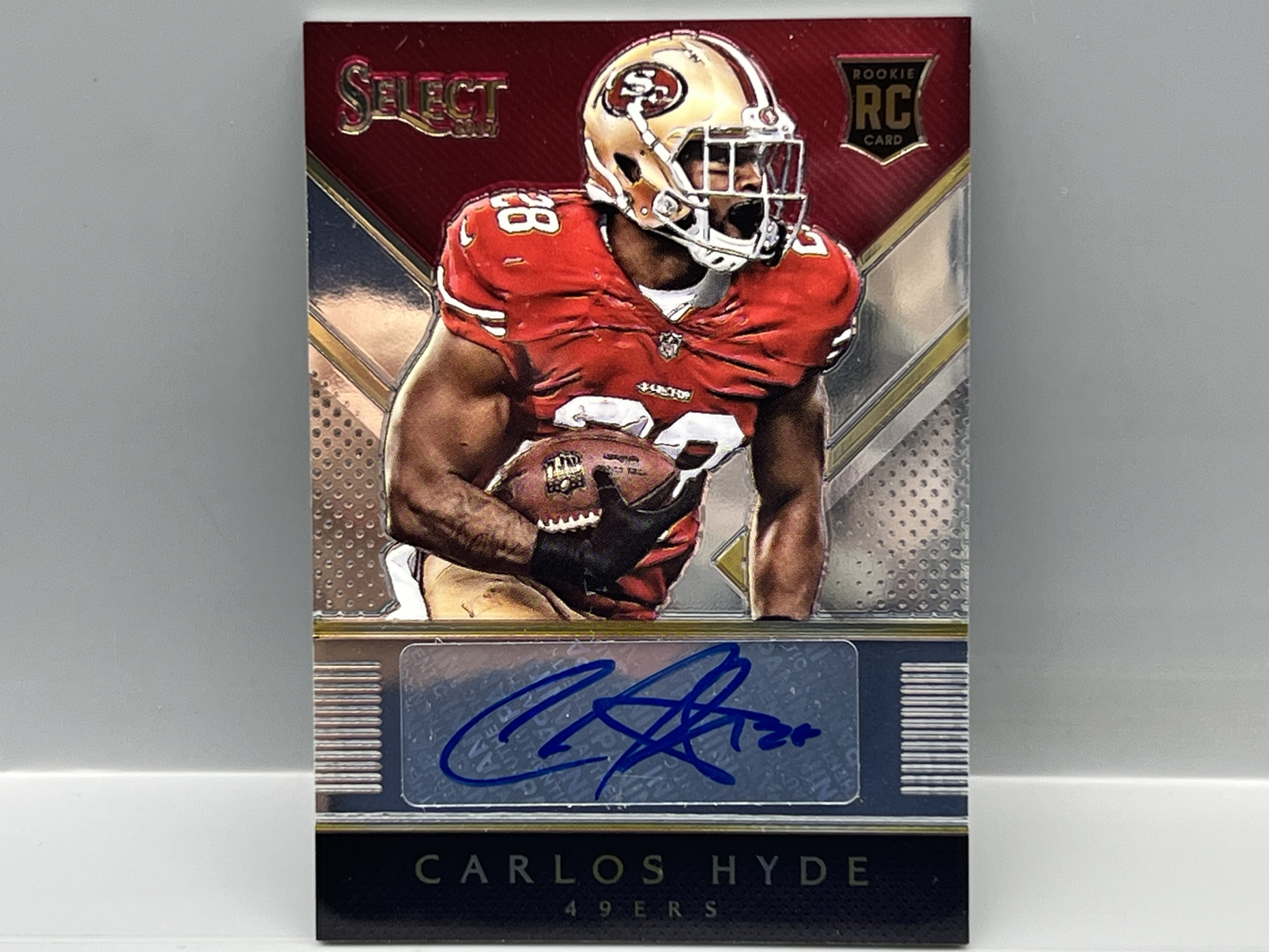 2014 Panini Select Carlos Hyde RC Auto #/99