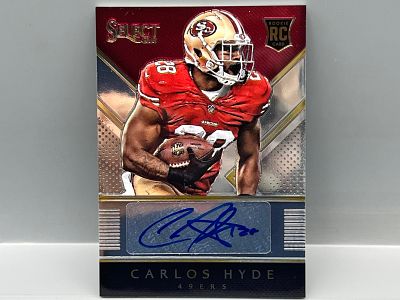 2014 Panini Select Carlos Hyde RC Auto #/99