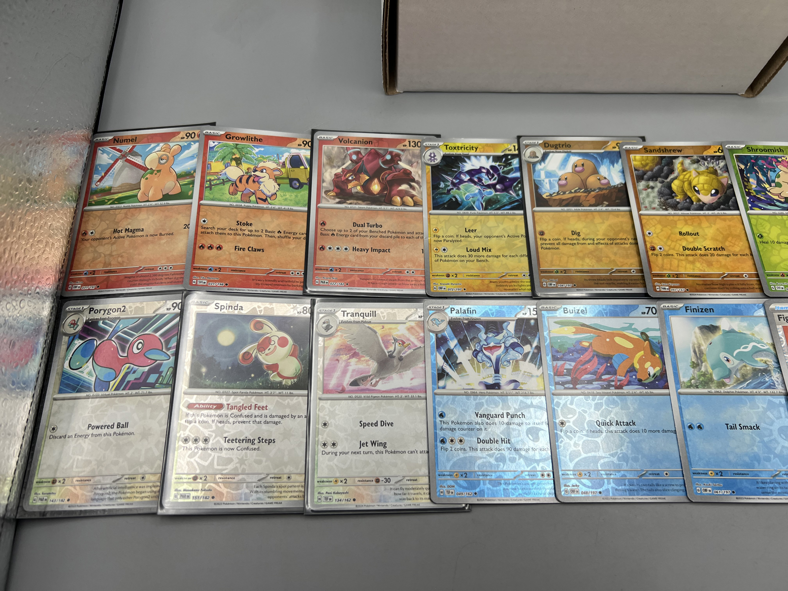 Lot of (300+) Assorted Pokemon Trading Cards W/ (75+) Reverse Holos & (30+) Holos - Various Sets & Eras