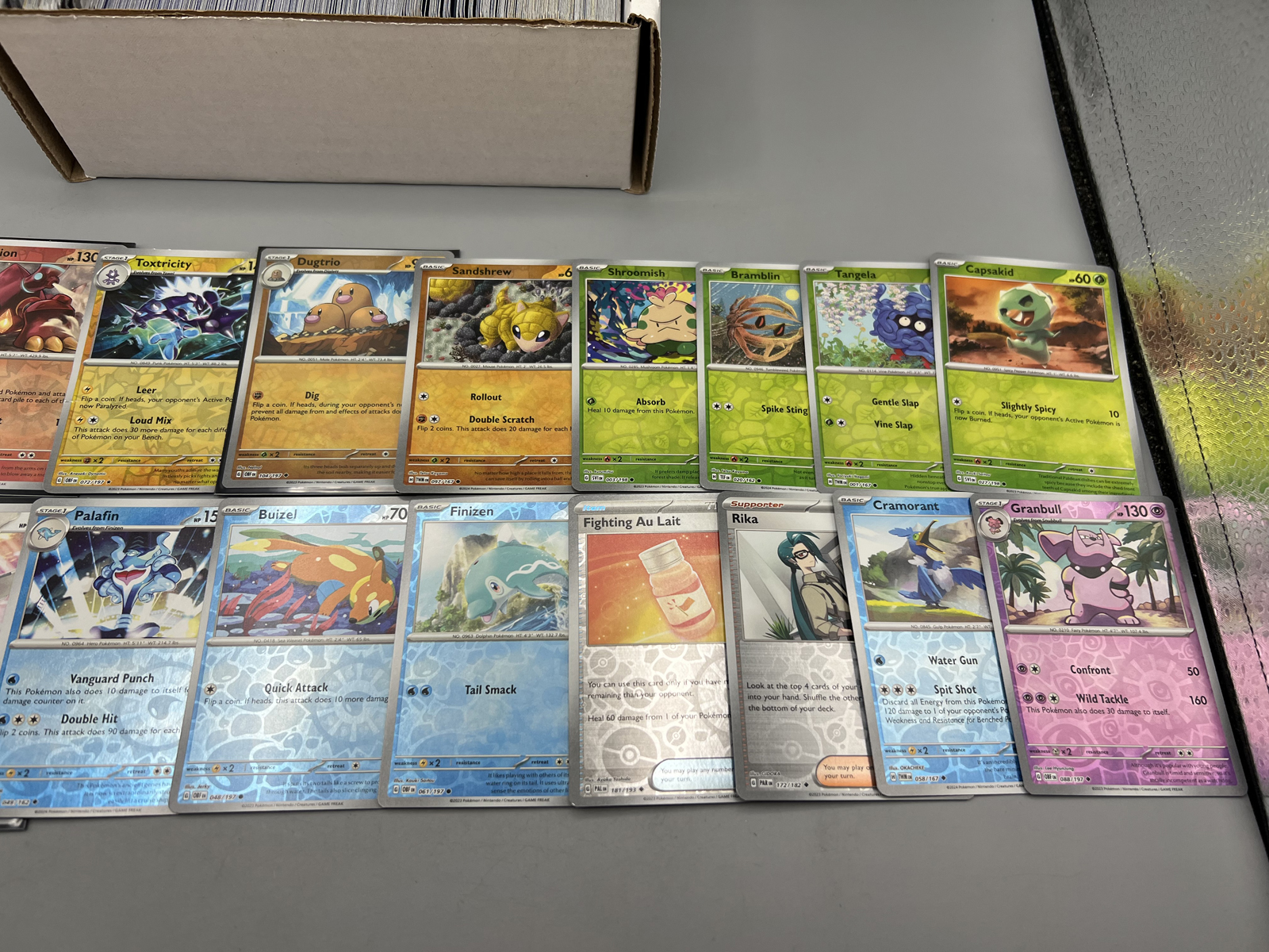 Lot of (300+) Assorted Pokemon Trading Cards W/ (75+) Reverse Holos & (30+) Holos - Various Sets & Eras