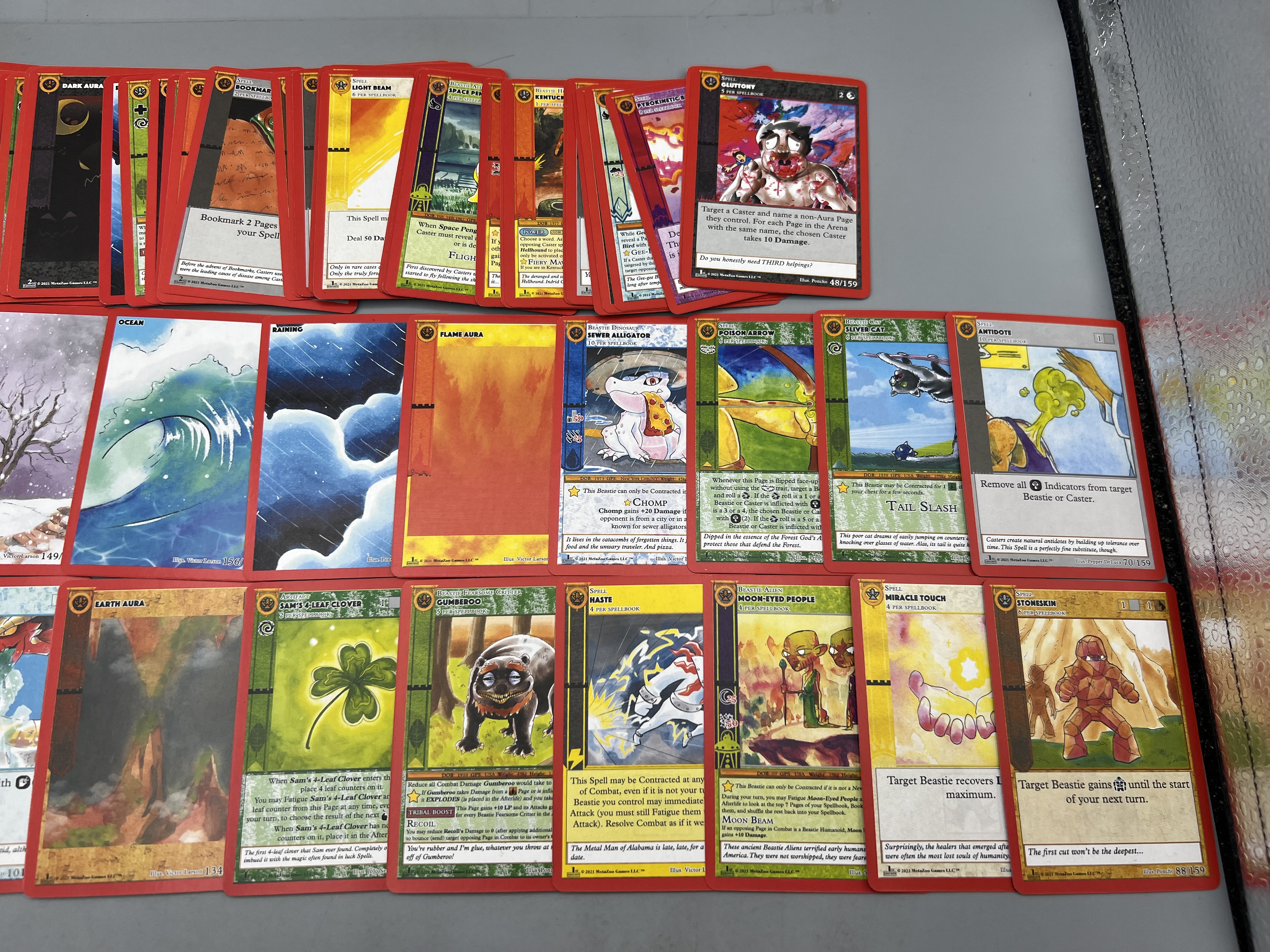 Lot of Assorted MetaZoo Trading Cards