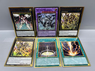 (6) 2020 Yu-Gi-Oh 1st Edition Trading Cards
