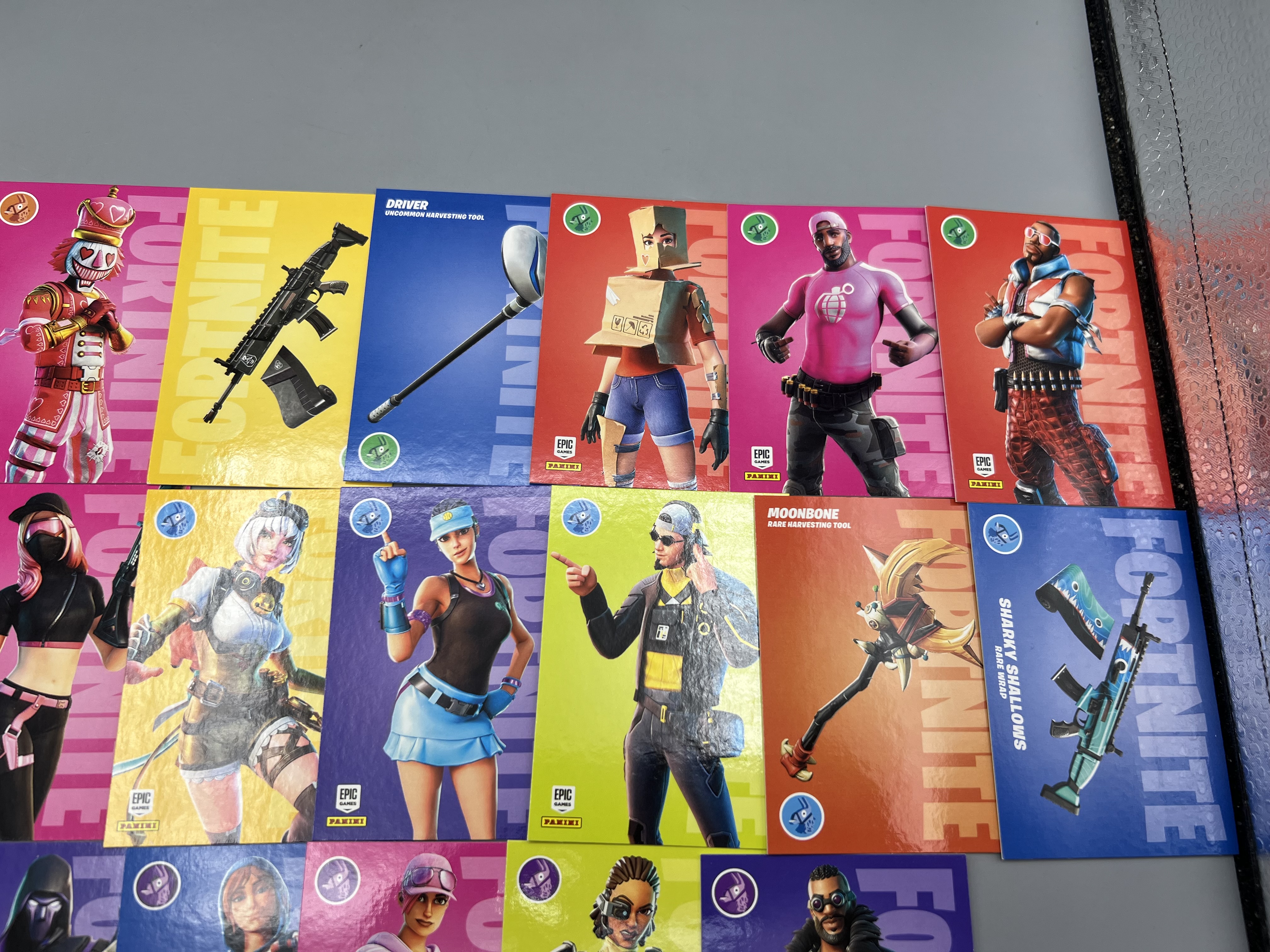 (25) 2021 Panini Fortnite Trading Cards