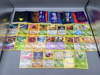 Lot of Assorted Vintage Pokemon Cards W/ Some Sleeves - Varying Conditions