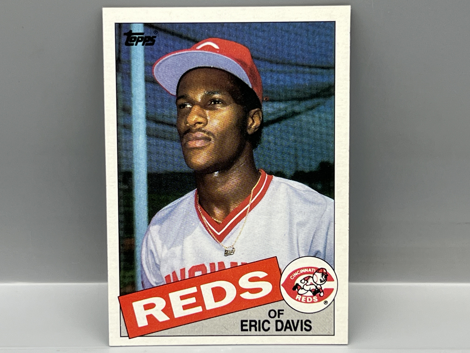 1985 Topps Eric Davis RC #627