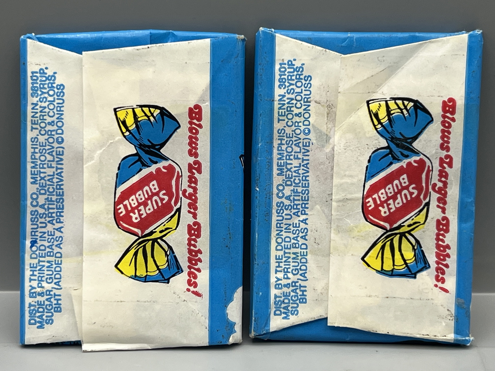 (2) 1980 Donruss The Dukes of Hazzard Unopened Wax Packs