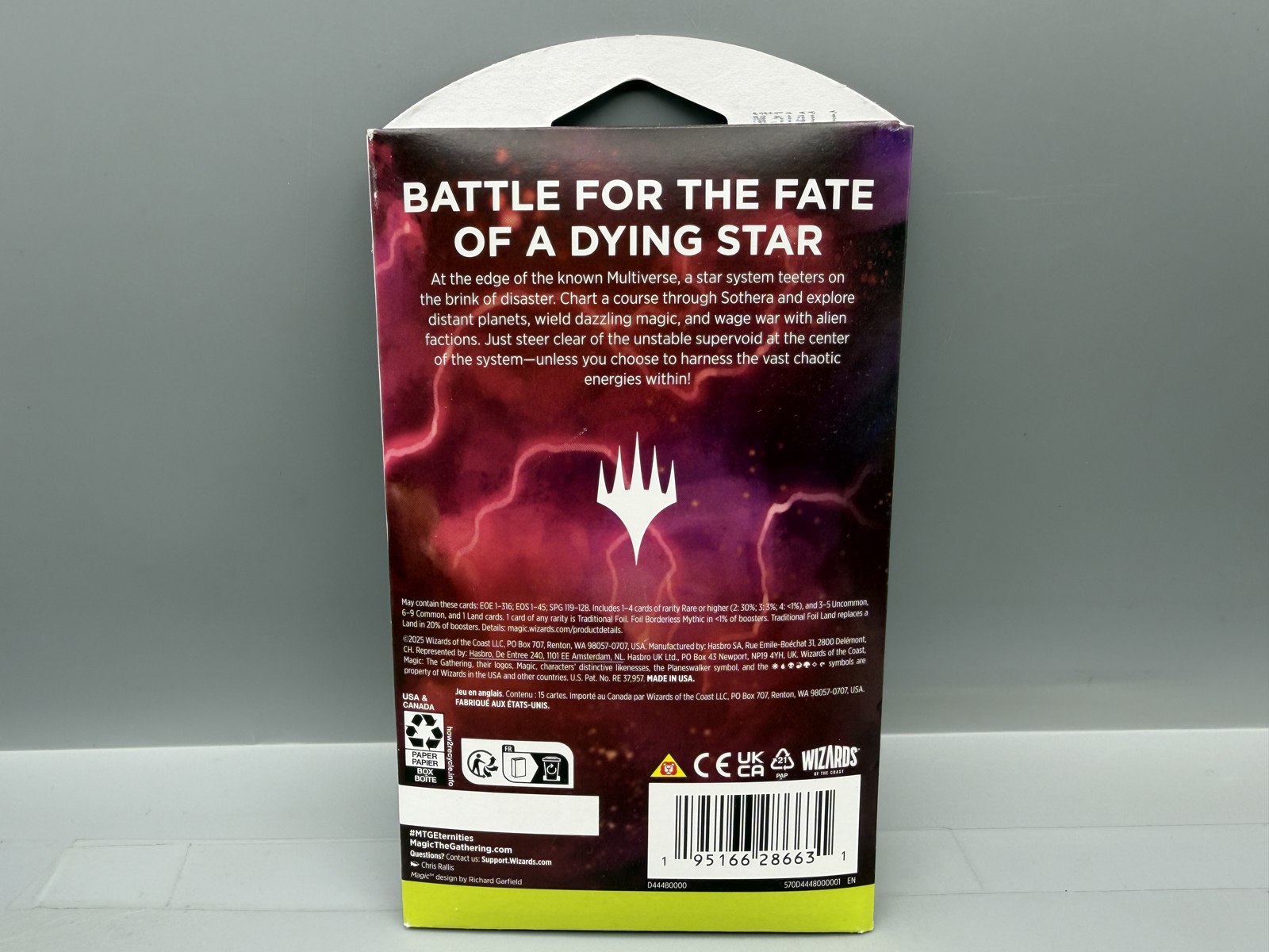 2025 Magic The Gathering MTG Edge of Eternities Sealed Play Booster Pack