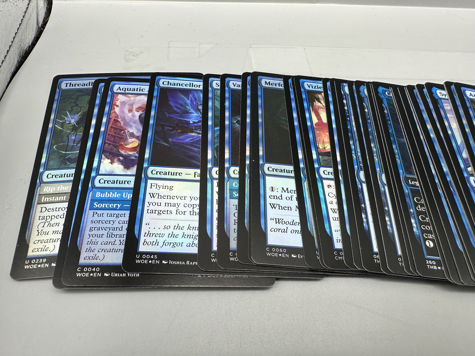 Magic The Gathering Trading Cards Blue Lot