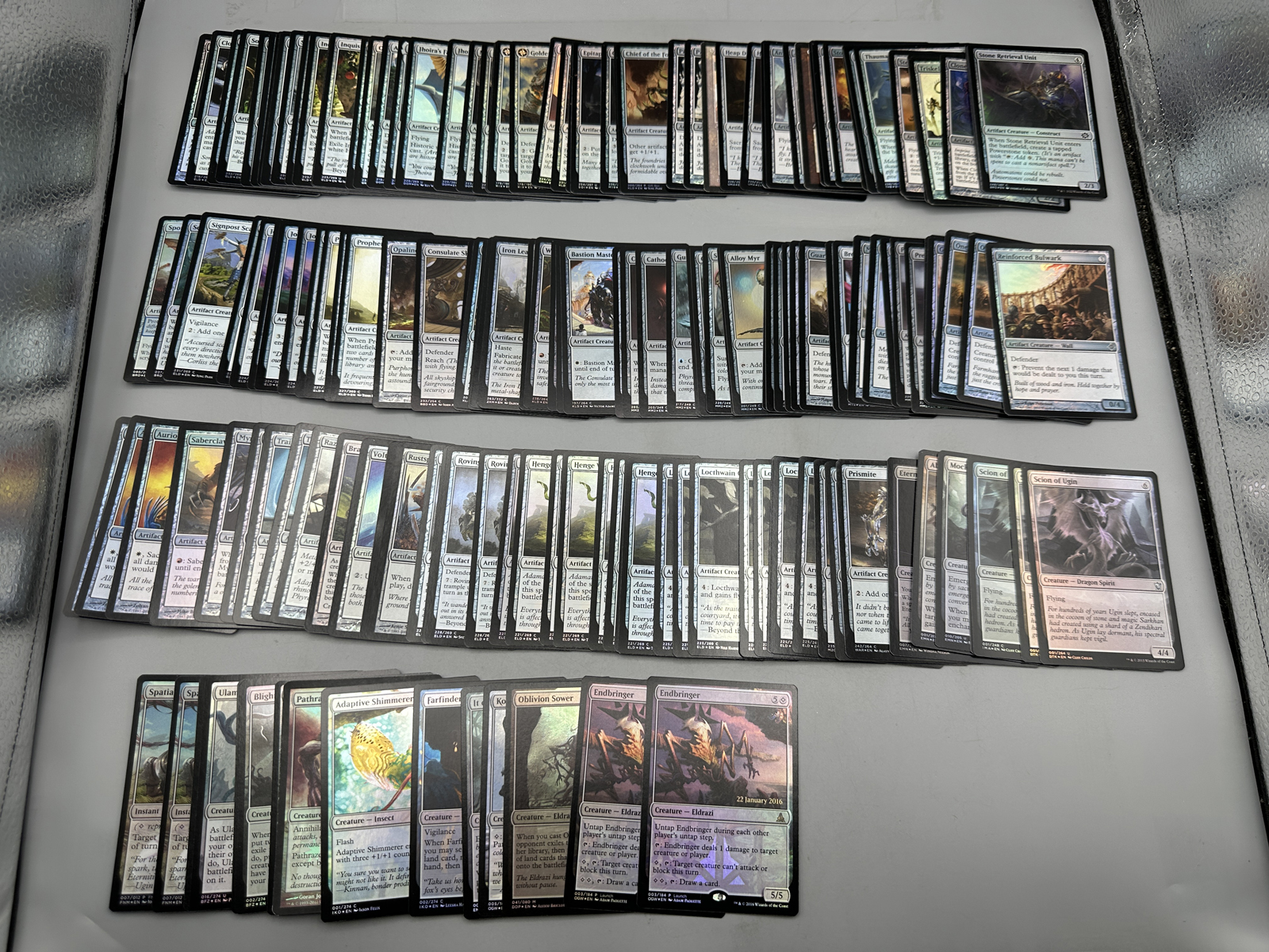 Lot of Magic The Gathering Trading Cards Artifact and Colorless Eldrazi Foil and Promo Lot