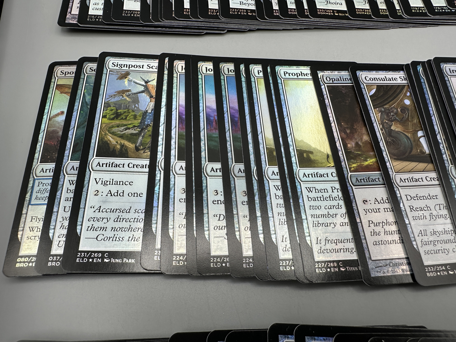 Lot of Magic The Gathering Trading Cards Artifact and Colorless Eldrazi Foil and Promo Lot
