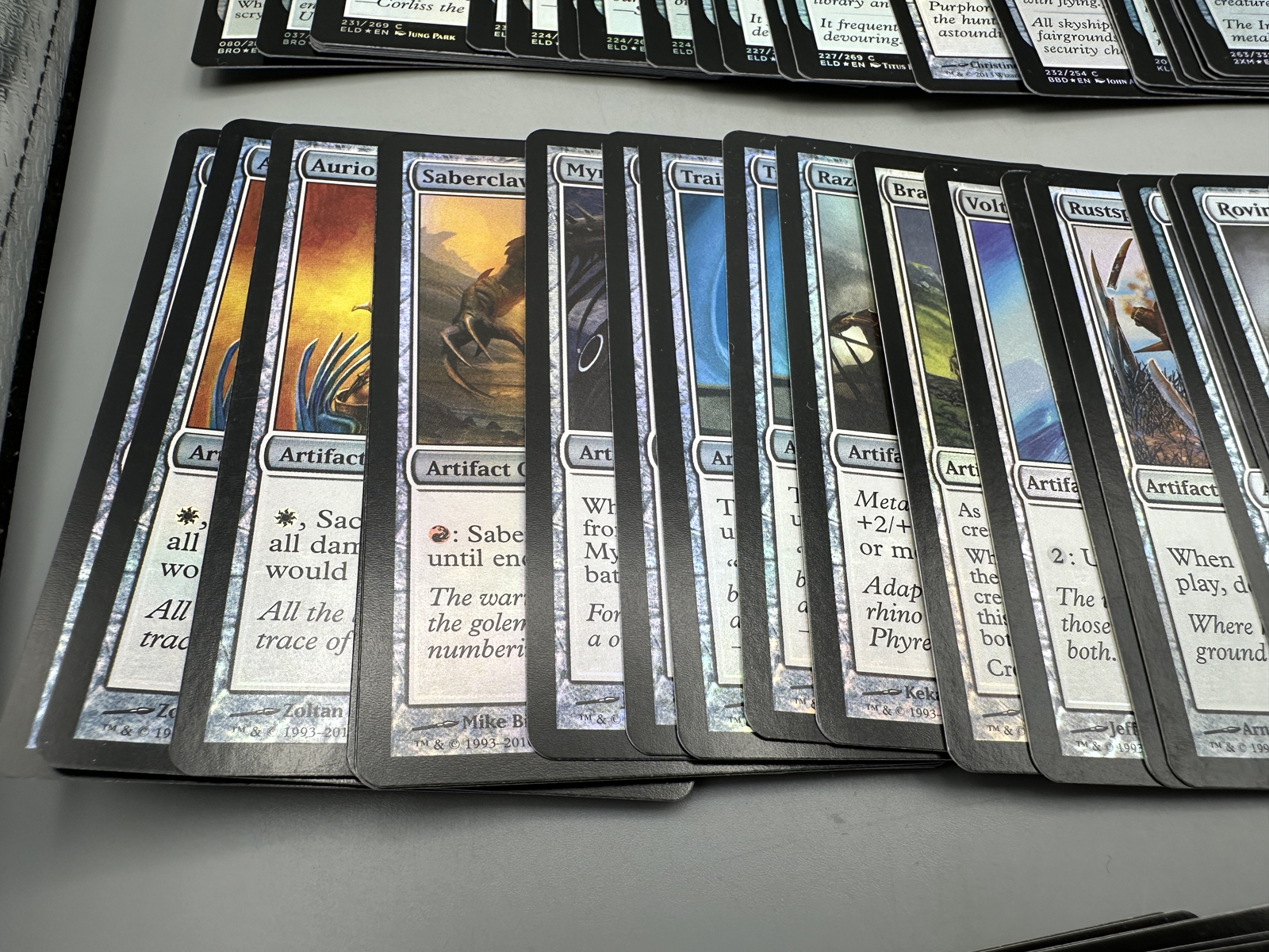 Lot of Magic The Gathering Trading Cards Artifact and Colorless Eldrazi Foil and Promo Lot