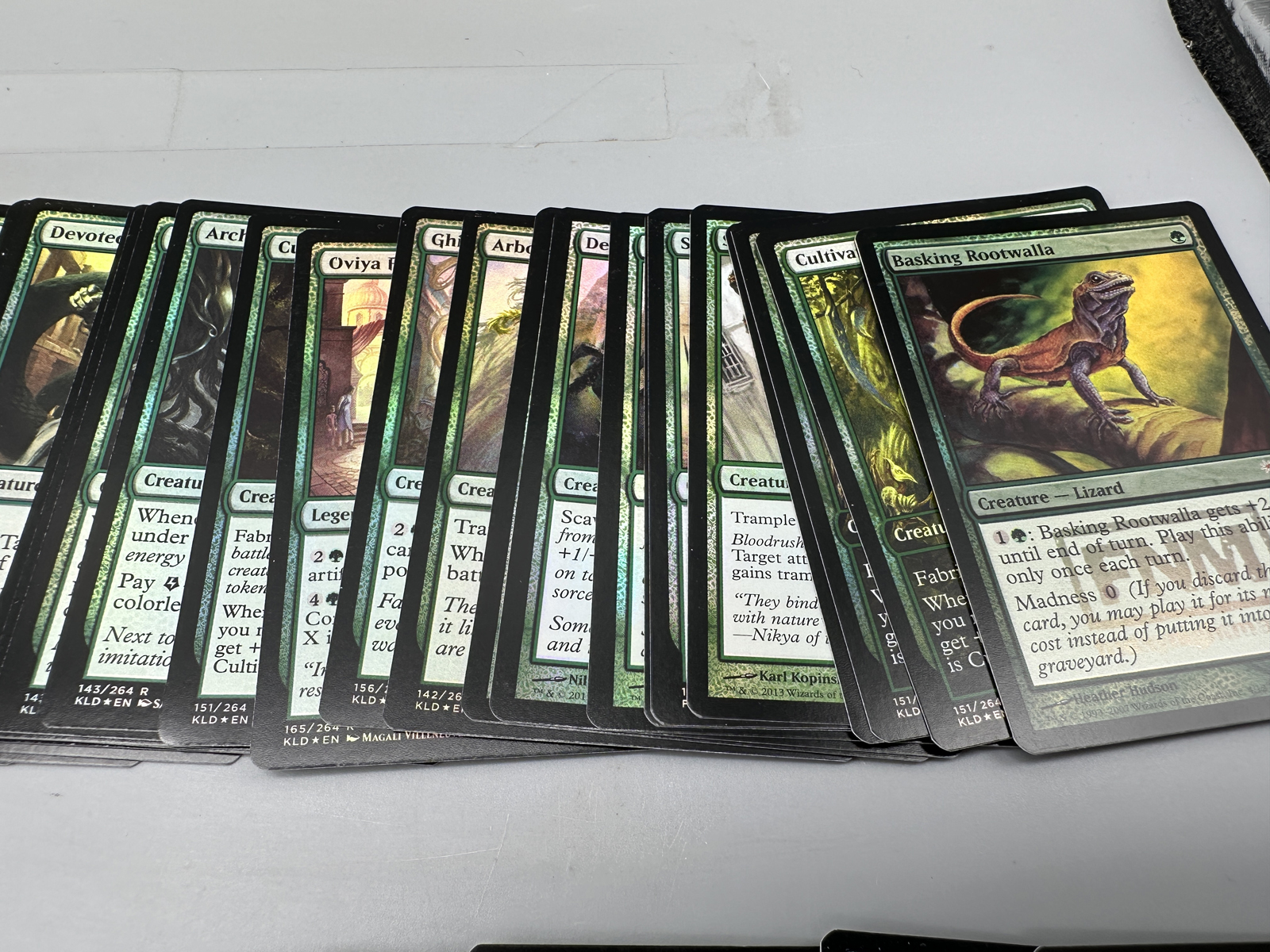 Lot of Magic The Gathering MTG Green Rare and Uncommon Cards
