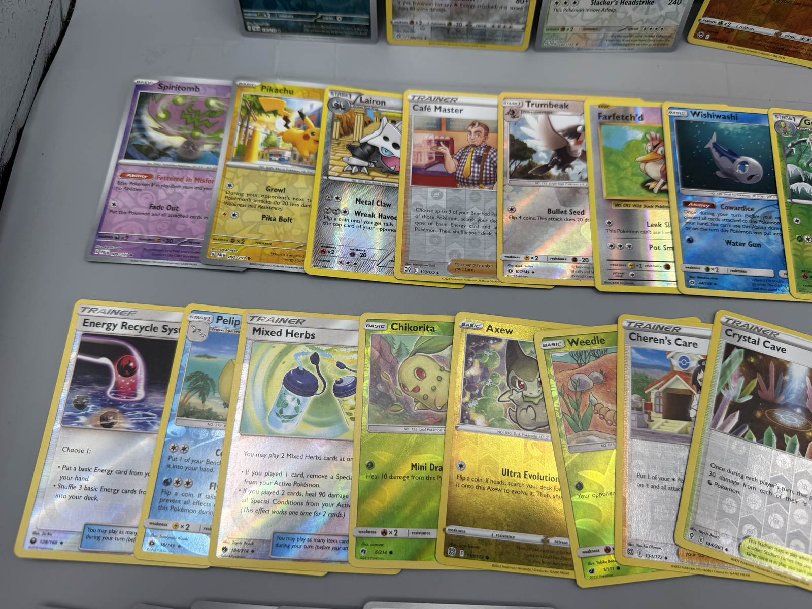 Pokemon Reverse Holo Lot of 39 - Varying Conditions - some with very heavy wear