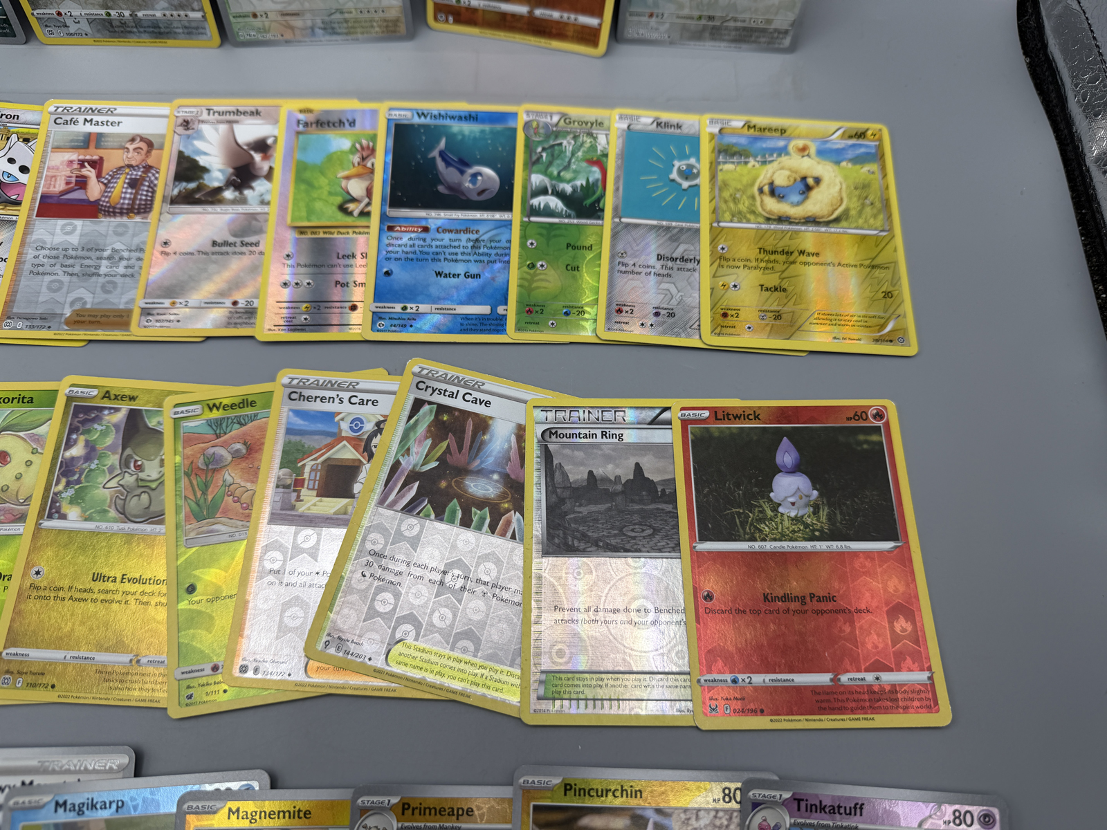 Pokemon Reverse Holo Lot of 39 - Varying Conditions - some with very heavy wear