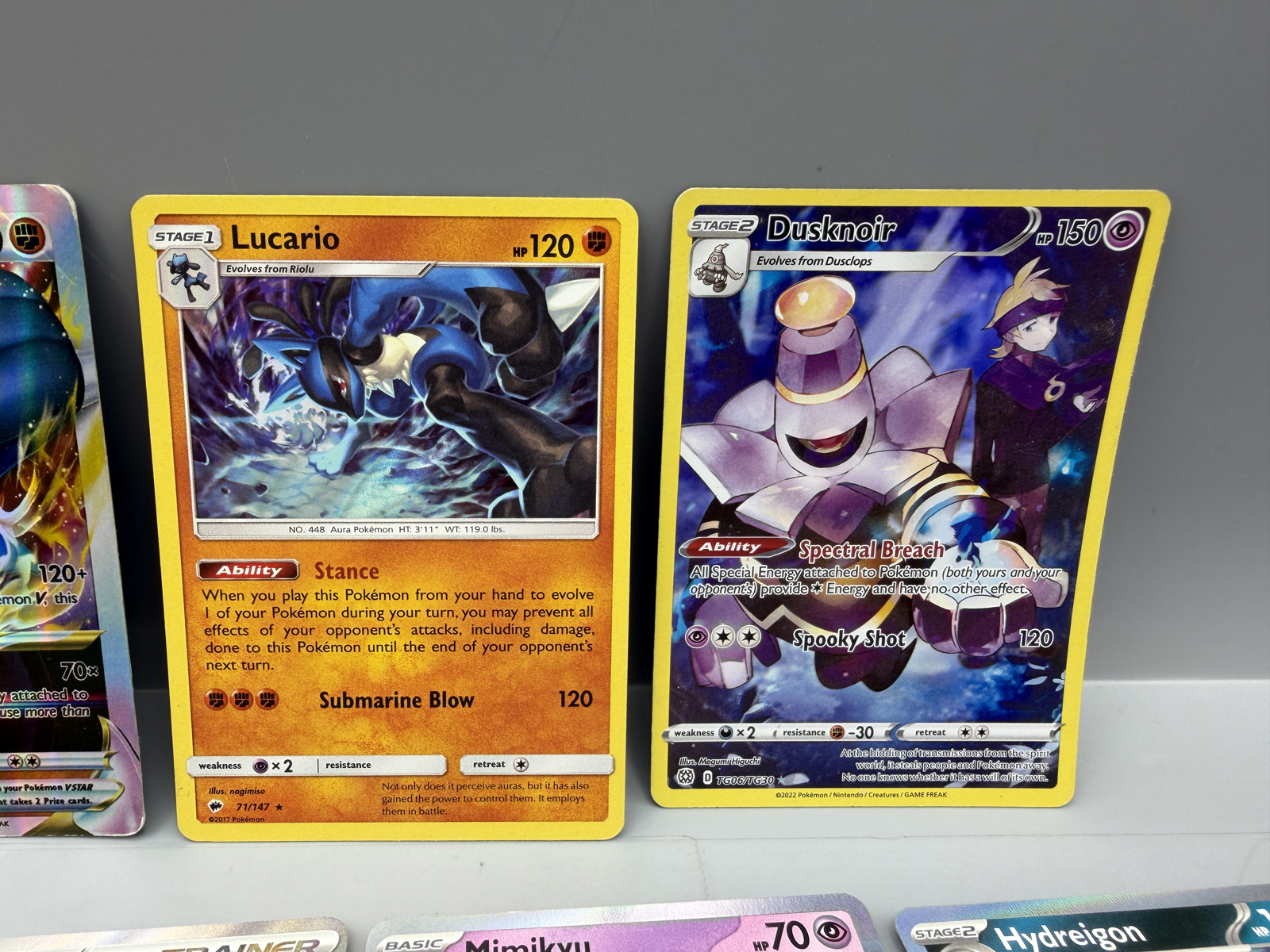 Pokemon Holo Lot of 9 - Varying conditions - some with heavy wear
