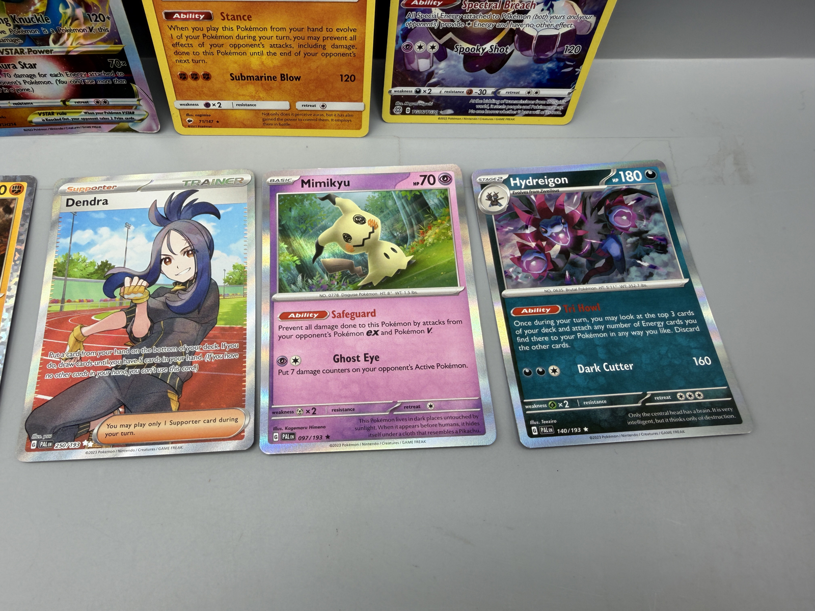 Pokemon Holo Lot of 9 - Varying conditions - some with heavy wear