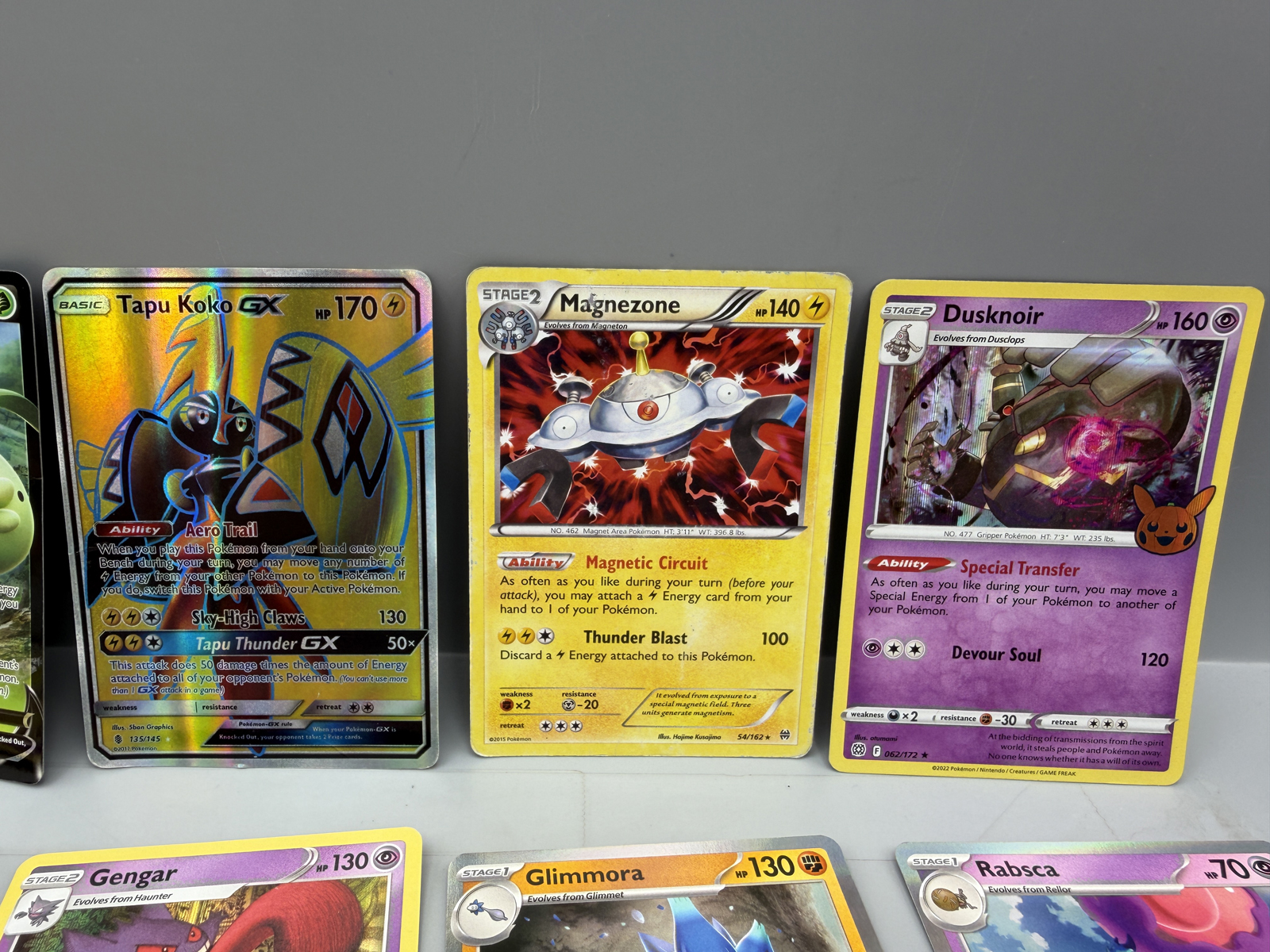 Pokemon Holo Lot of 10 - Varying conditions - some with heavy wear