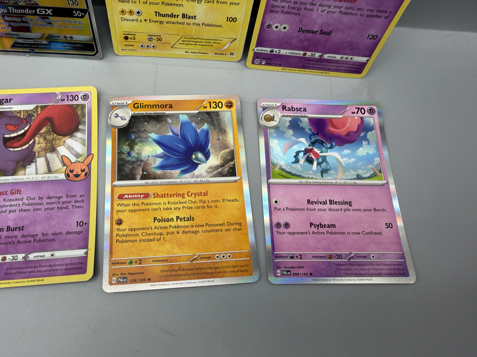 Pokemon Holo Lot of 10 - Varying conditions - some with heavy wear