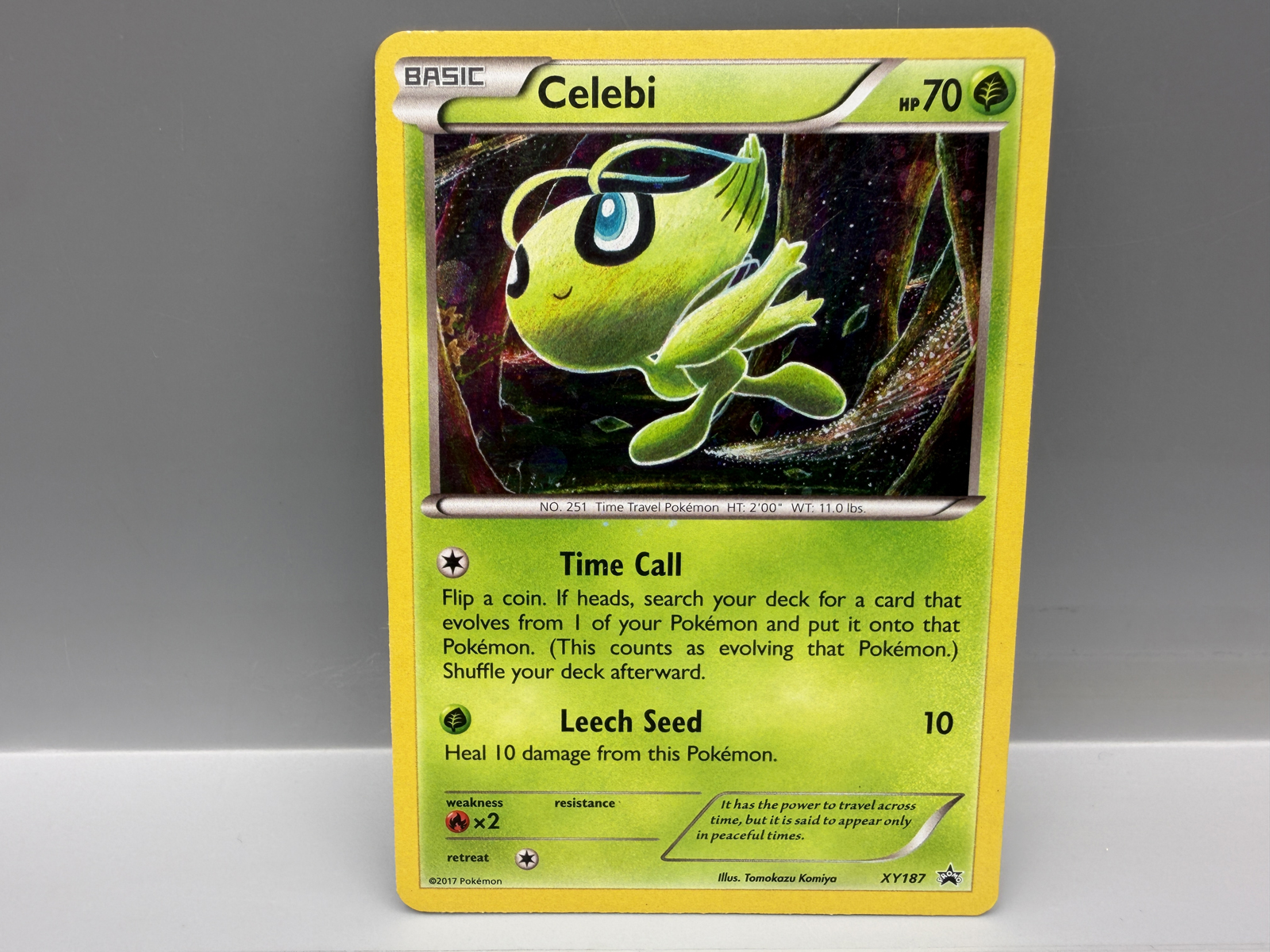Pokemon Celebi Holo #XY187 Black Star Promo
