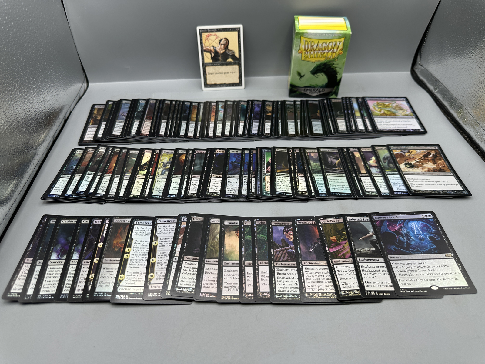 Lot of Magic The Gathering Trading Cards Black Lot