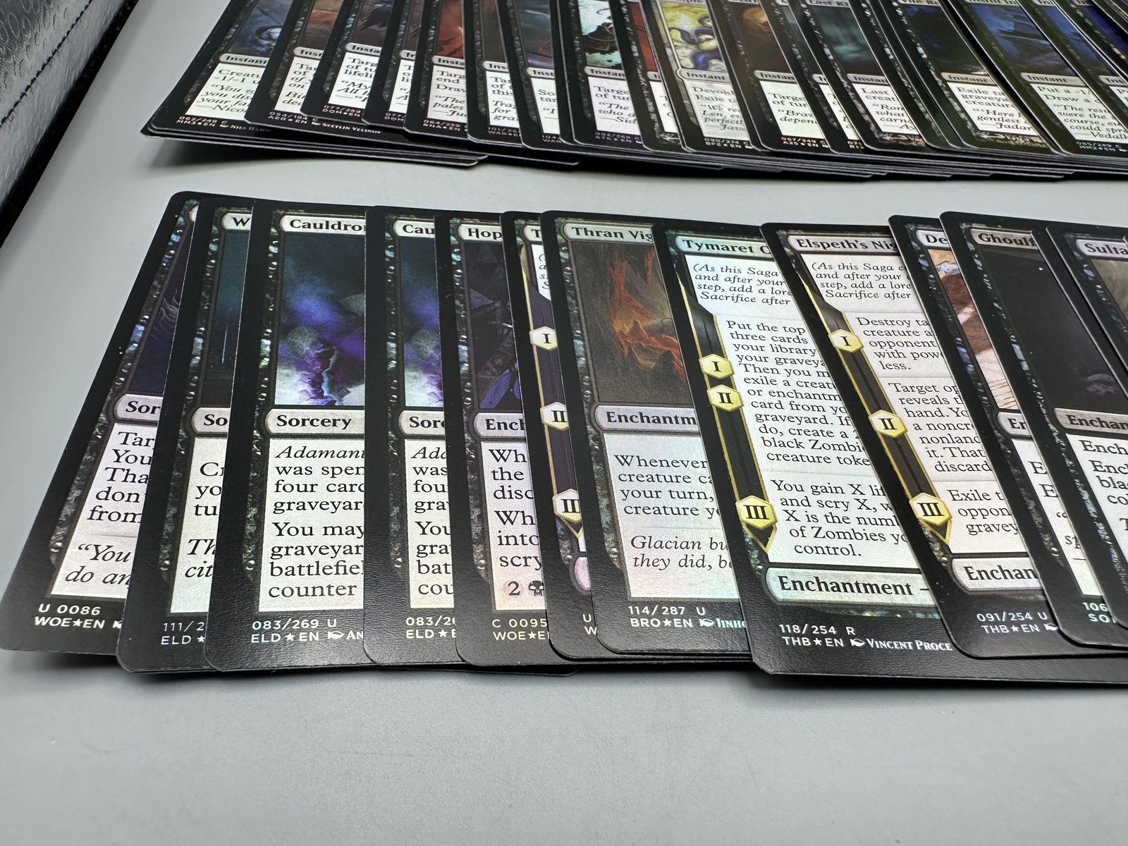 Lot of Magic The Gathering Trading Cards Black Lot