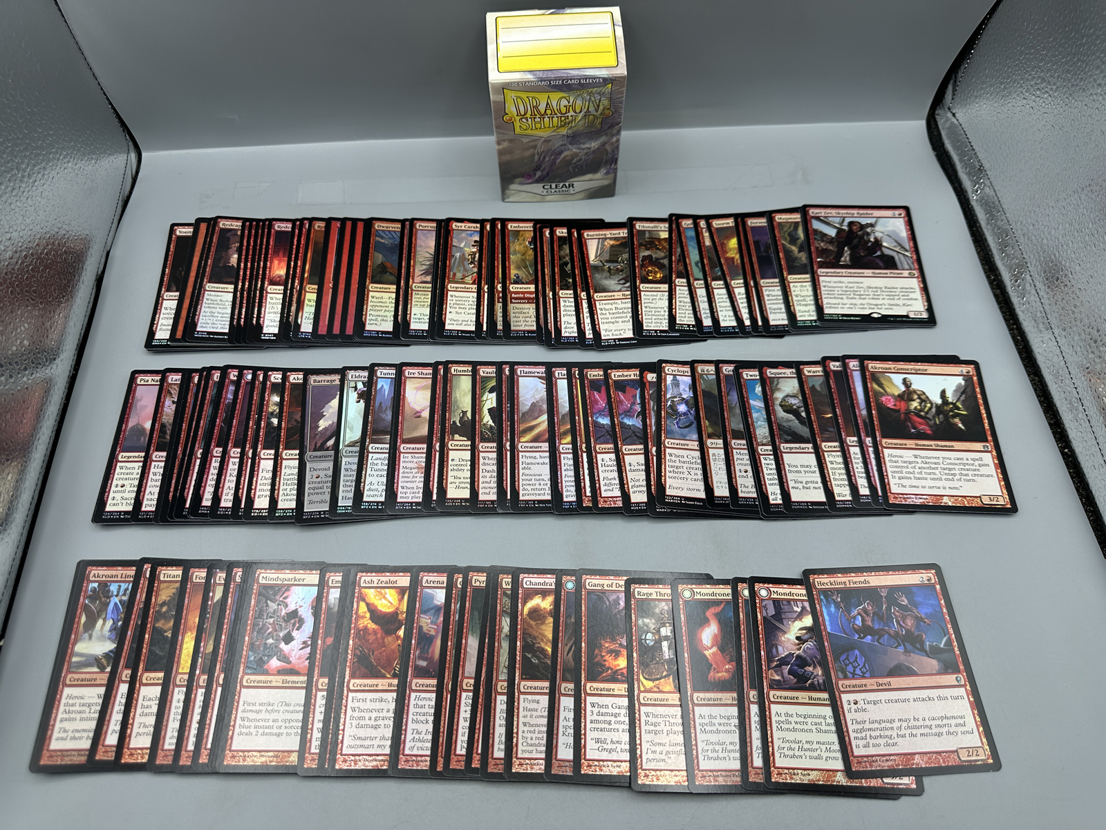 Lot of Magic The Gathering Trading Cards Red Lot