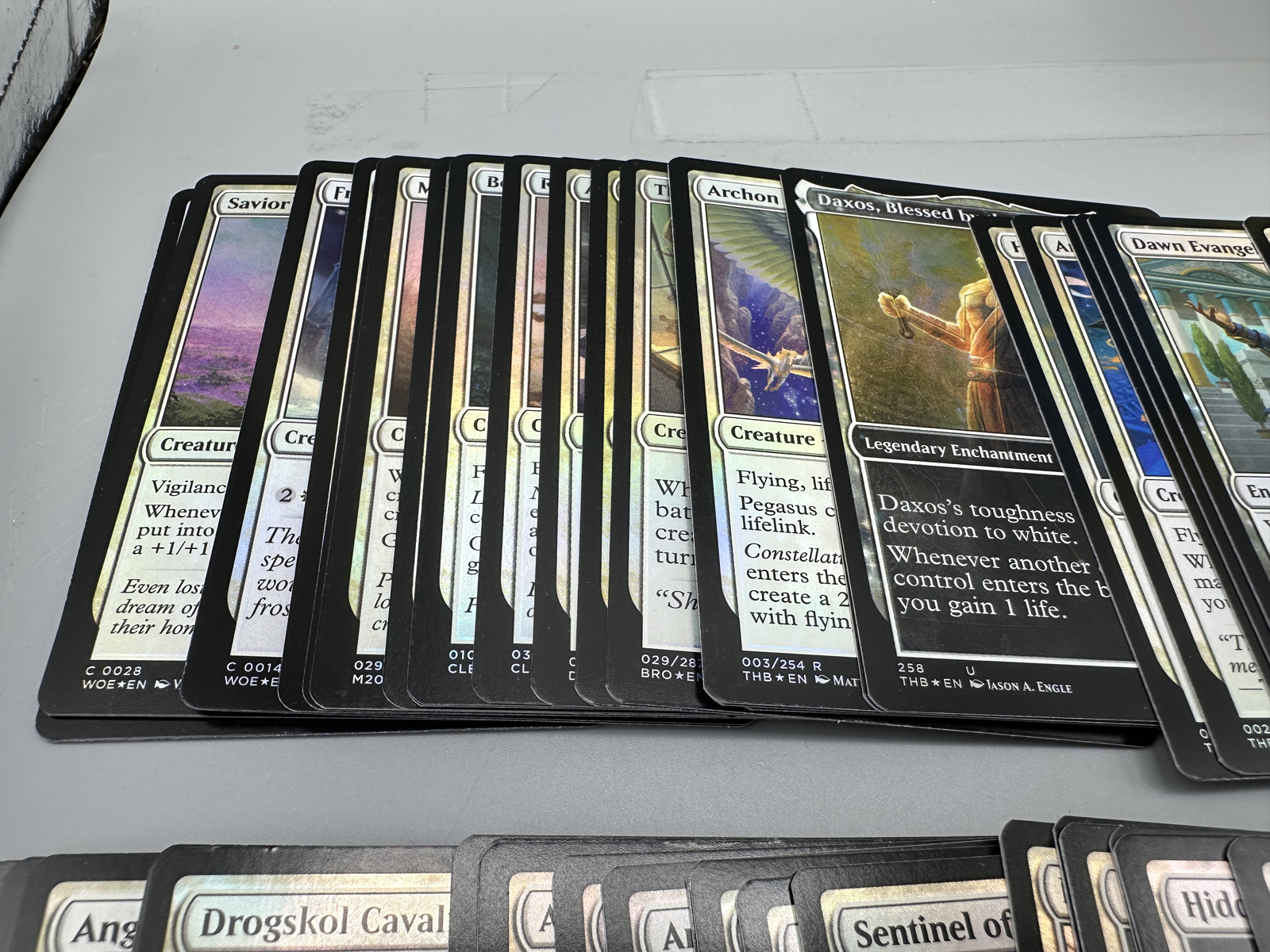 Lot of Magic The Gathering Trading Cards White Lot