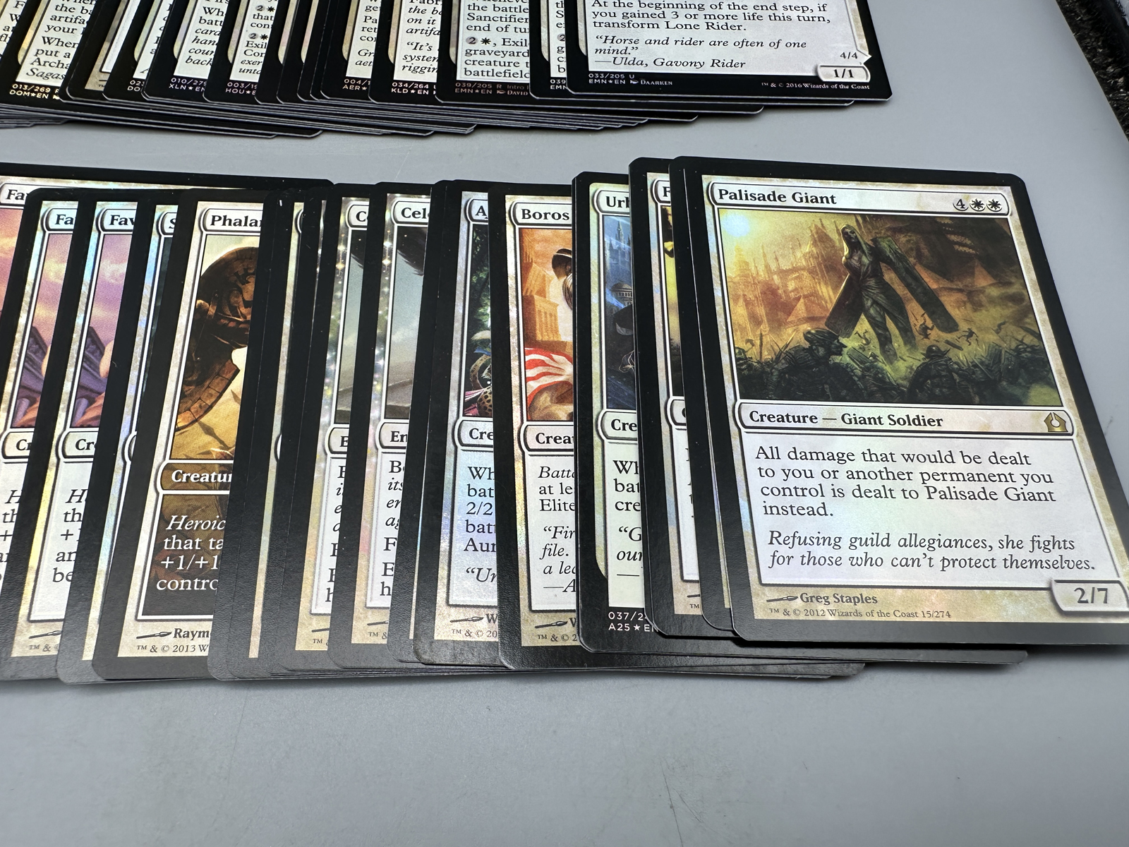 Lot of Magic The Gathering Trading Cards White Lot