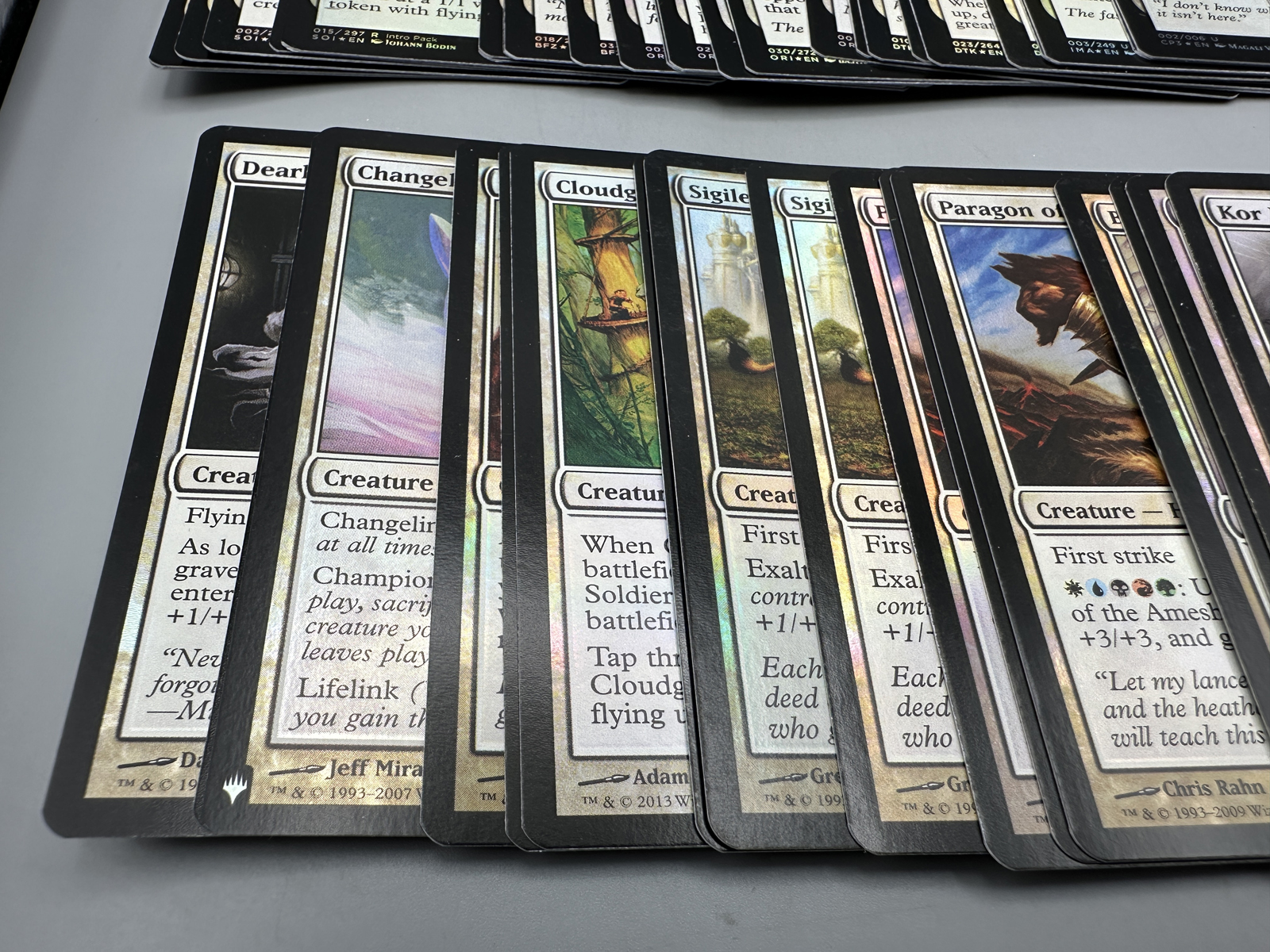 Lot of Magic The Gathering Trading Cards White Lot