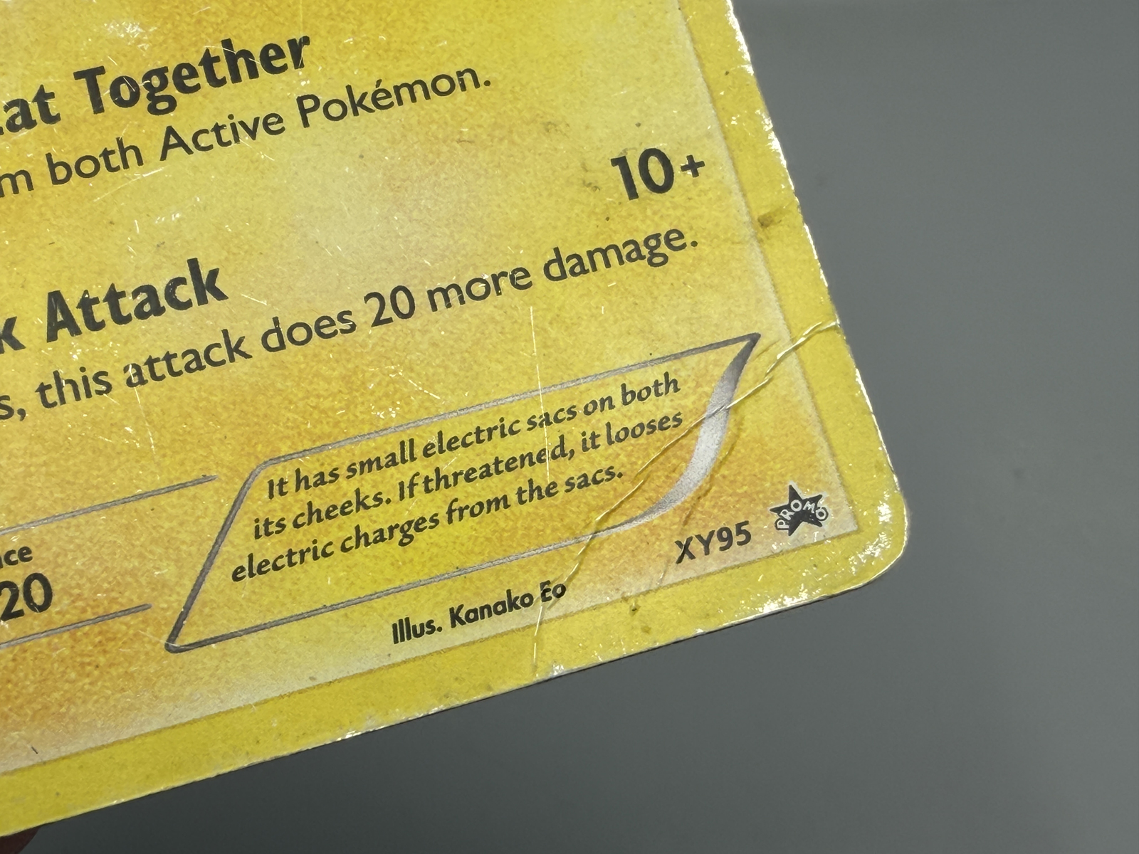 Pokemon Pikachu Holo #XY95 Black Star Promo