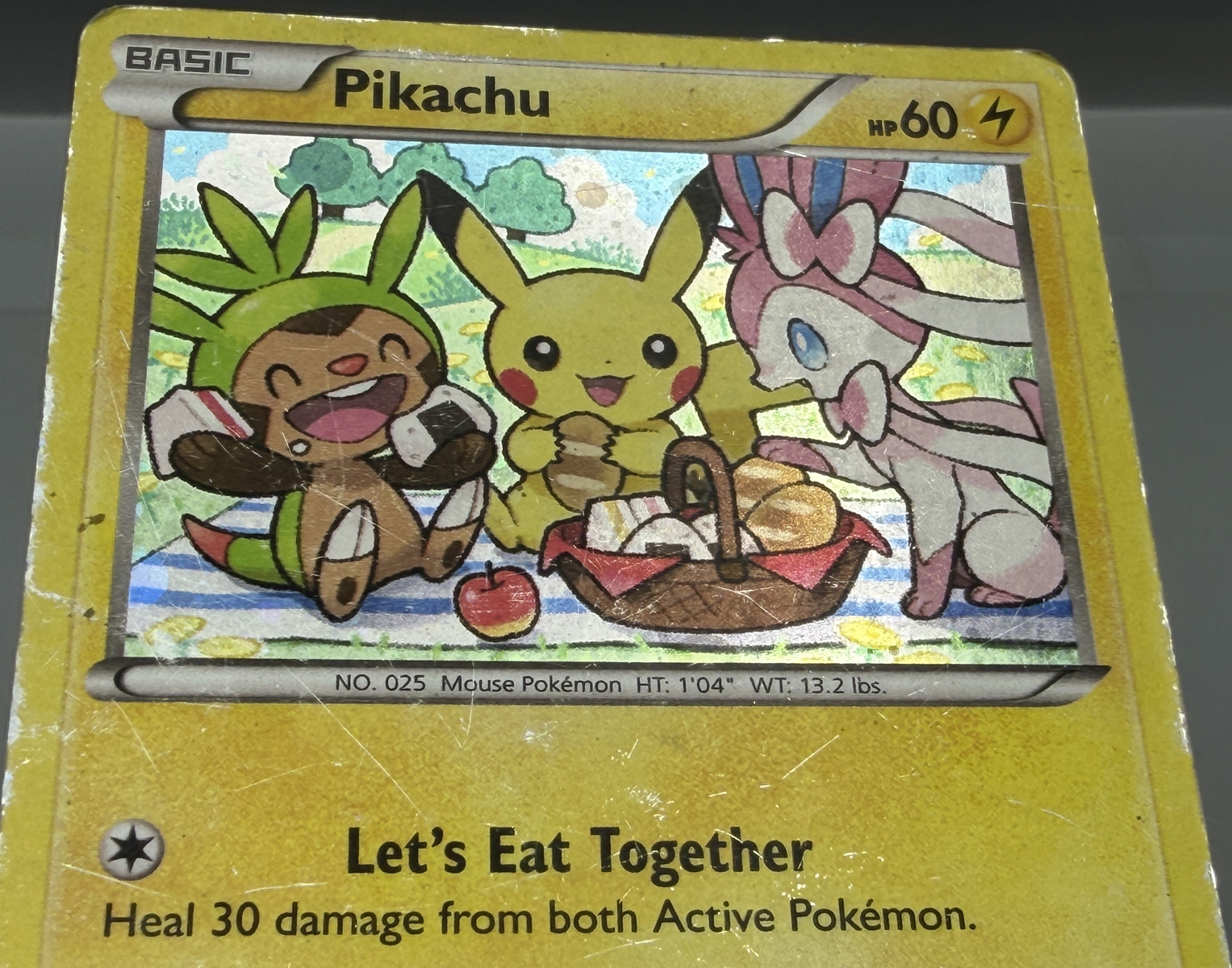 Pokemon Pikachu Holo #XY95 Black Star Promo