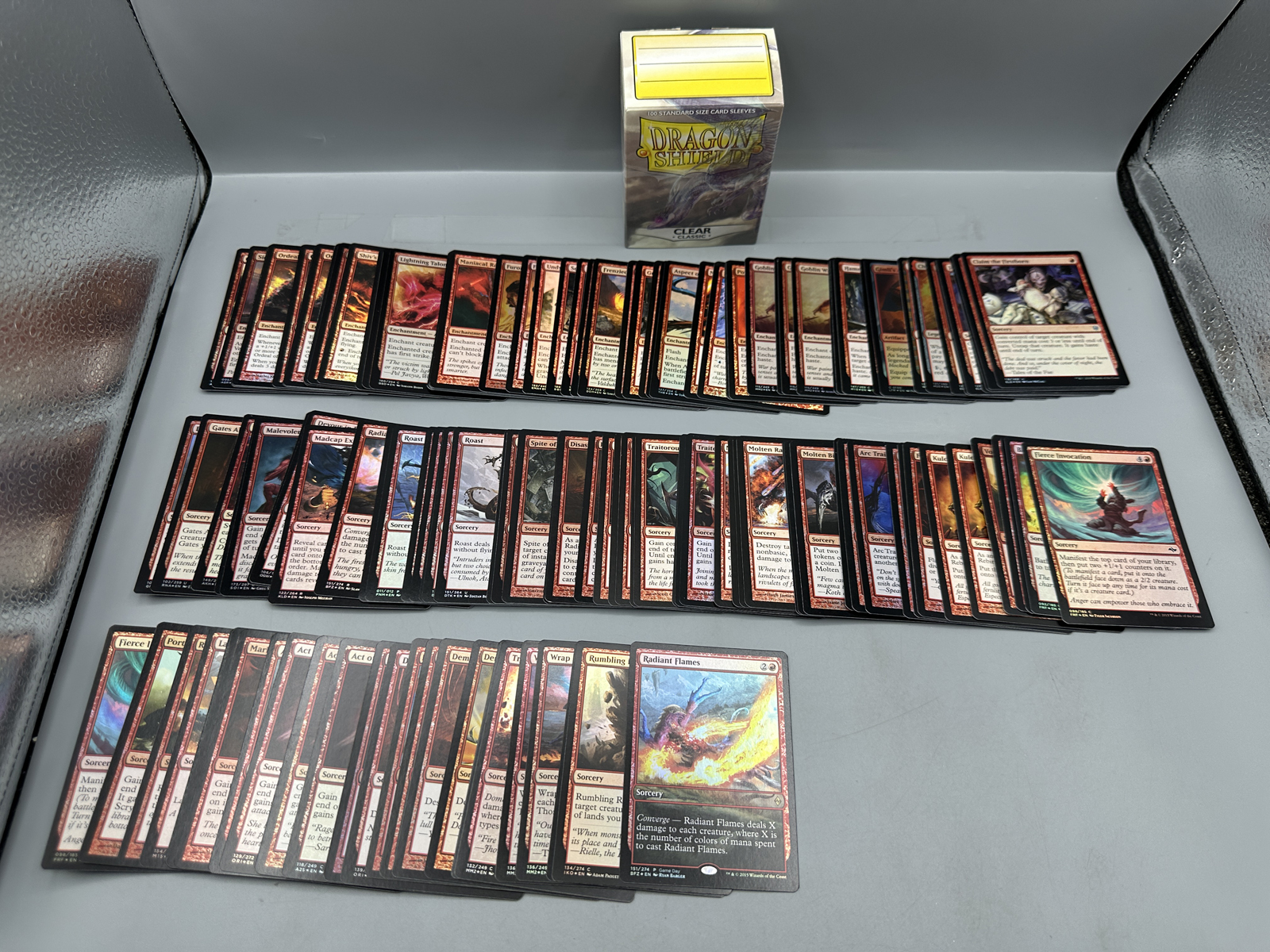 Magic The Gathering Trading Card Red Lot
