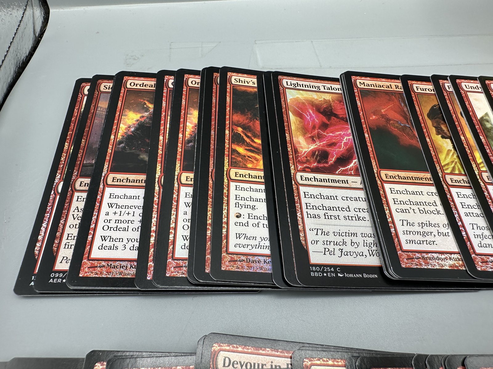 Magic The Gathering Trading Card Red Lot