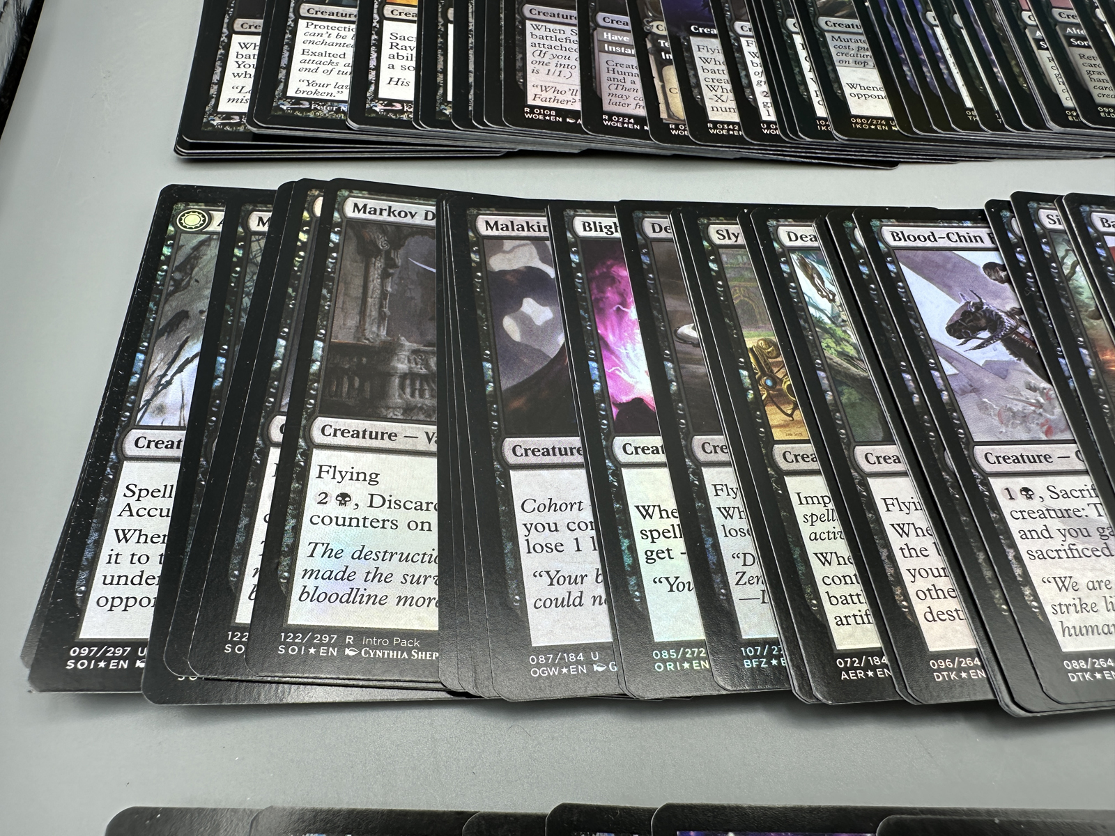 Magic The Gathering Trading Cards Black Lot