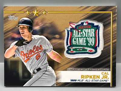 2022 Topps Series Two Cal Ripken Jr. All Star Alumni Manufactured Patch #/75
