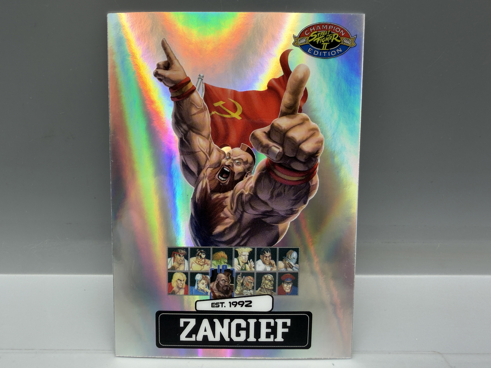 2025 SMC Street Fighter Zangief PSA Exclusive Promo Silver Foil Parallel #PSA-1