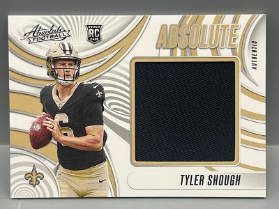 2025 Panini Absolute Tyler Shough Absolute Authentic RC Jersey Relic Q#AJ-TSH