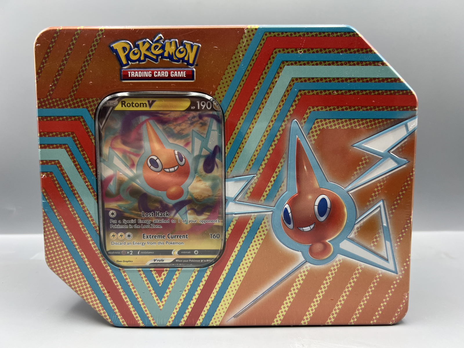 2022 Pokemon Sword & Shield Rotom Hidden Potential Factory Sealed Tin