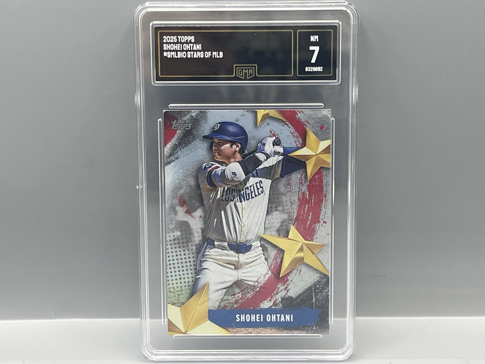 2025 Topps Shohei Ohtani Stars of MLB #SMLB-10 - Slabbed By GMA Grading