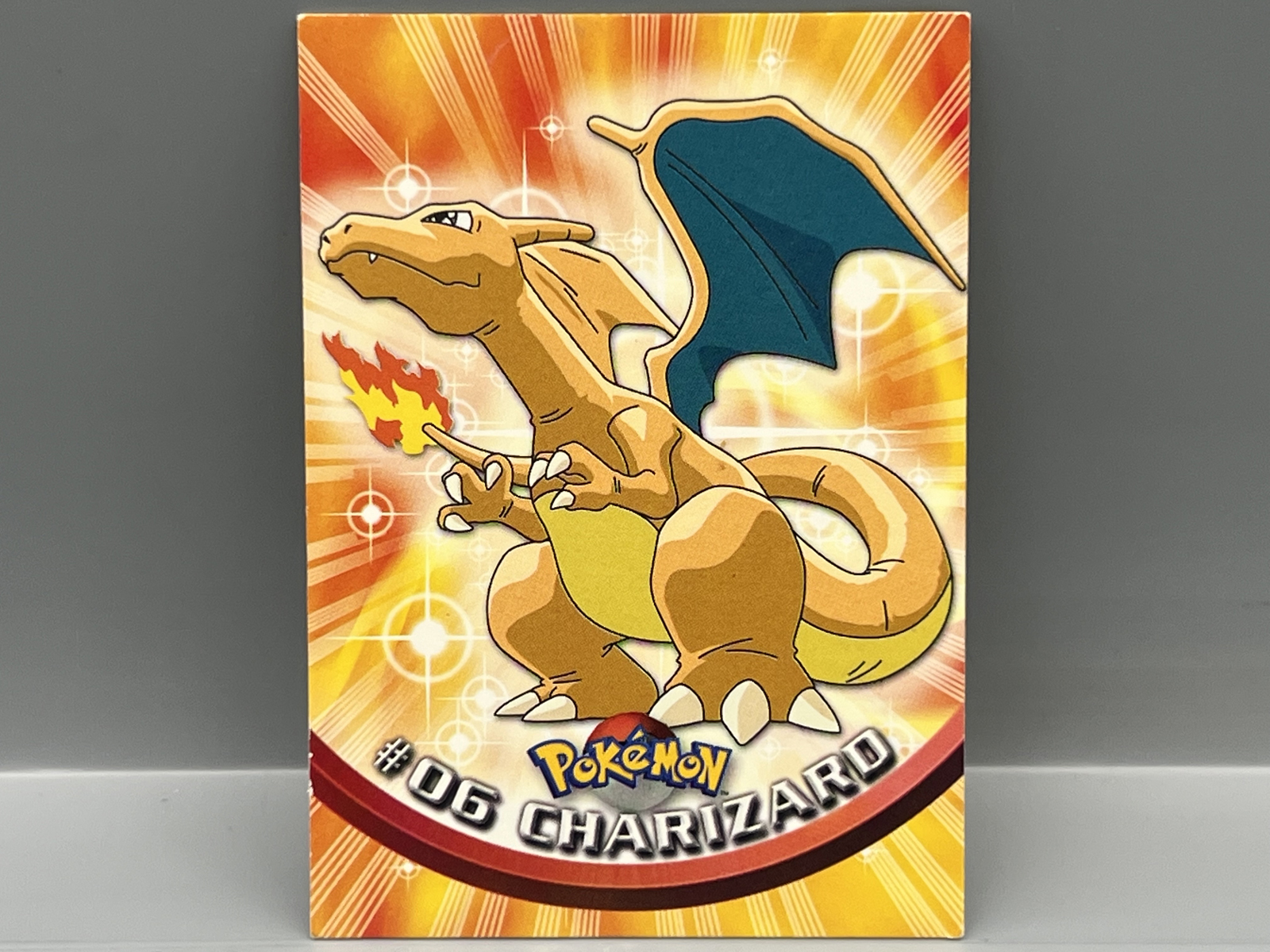 1999 Topps Pokemon TV Charizard #6