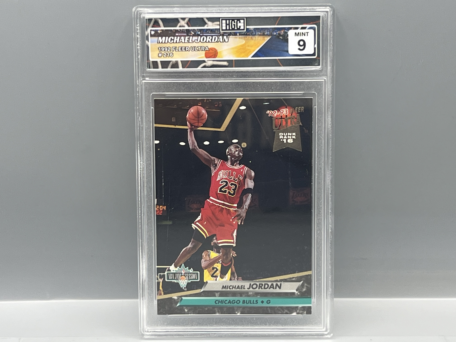 1992 Fleer Ultra Michael Jordan #216 - Slabbed By HGC Grading