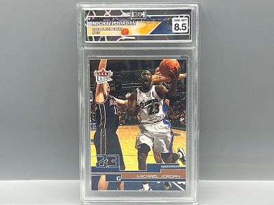 2002 Fleer Ultra Michael Jordan #23 - Slabbed By HGC Grading