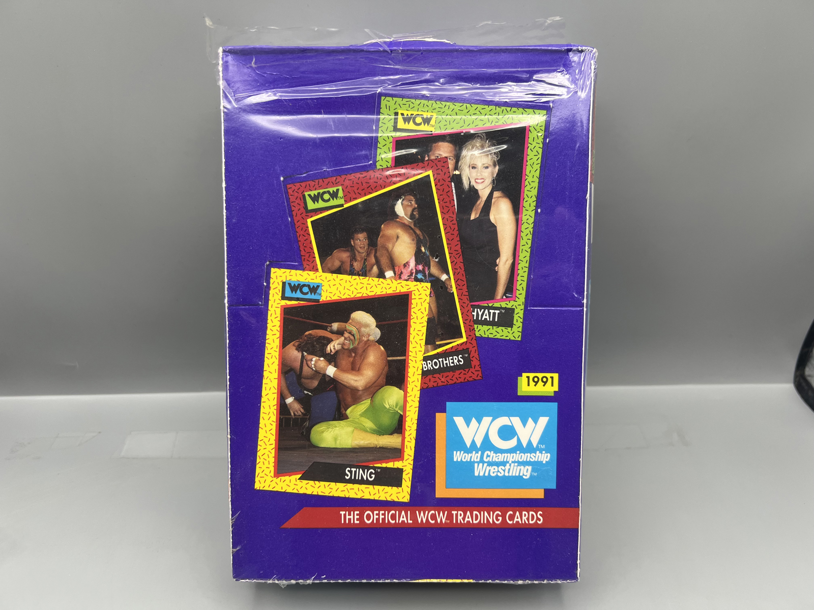 1991 WCW Wrestling Factory Sealed Wax Box