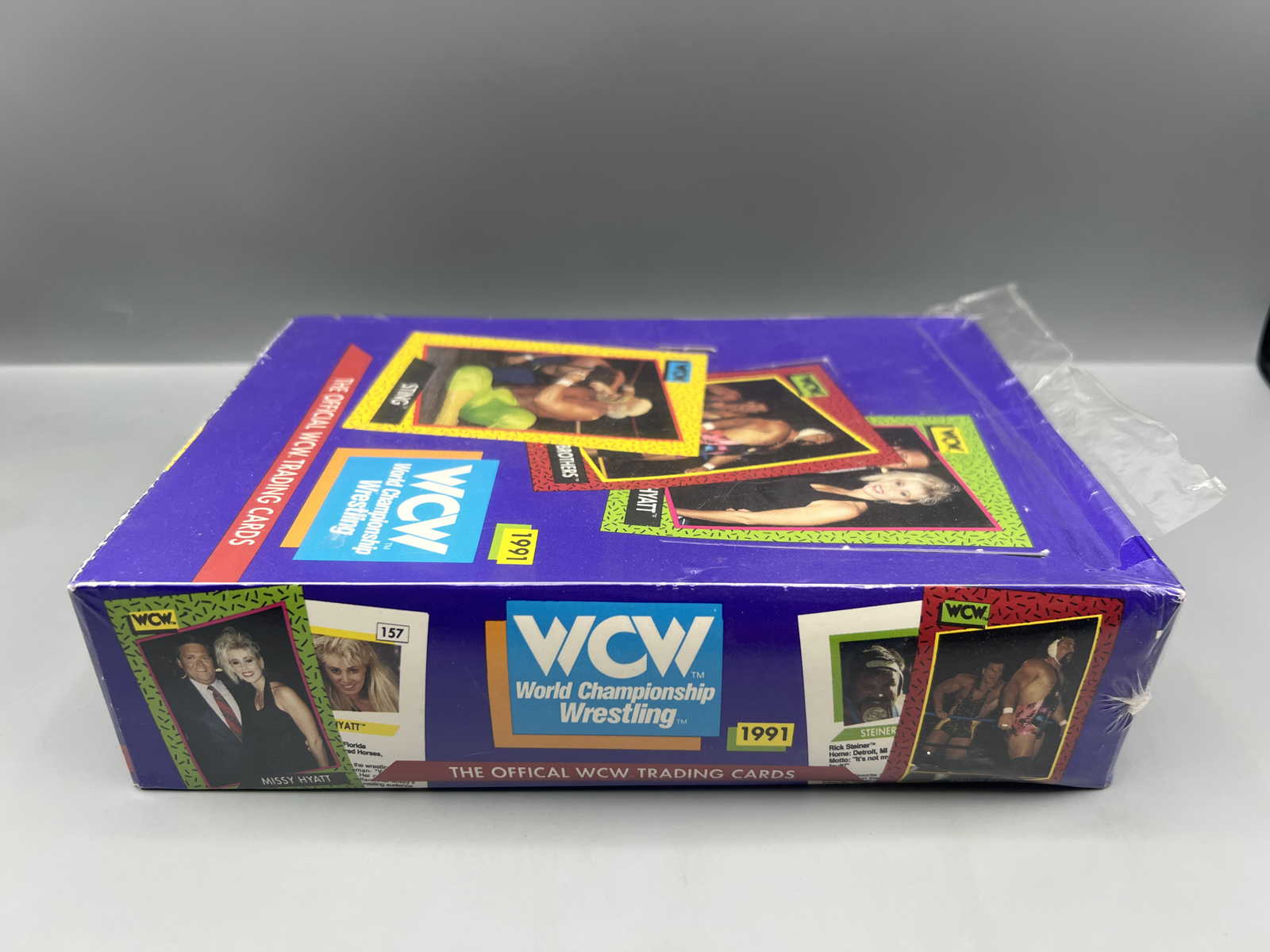 1991 WCW Wrestling Factory Sealed Wax Box