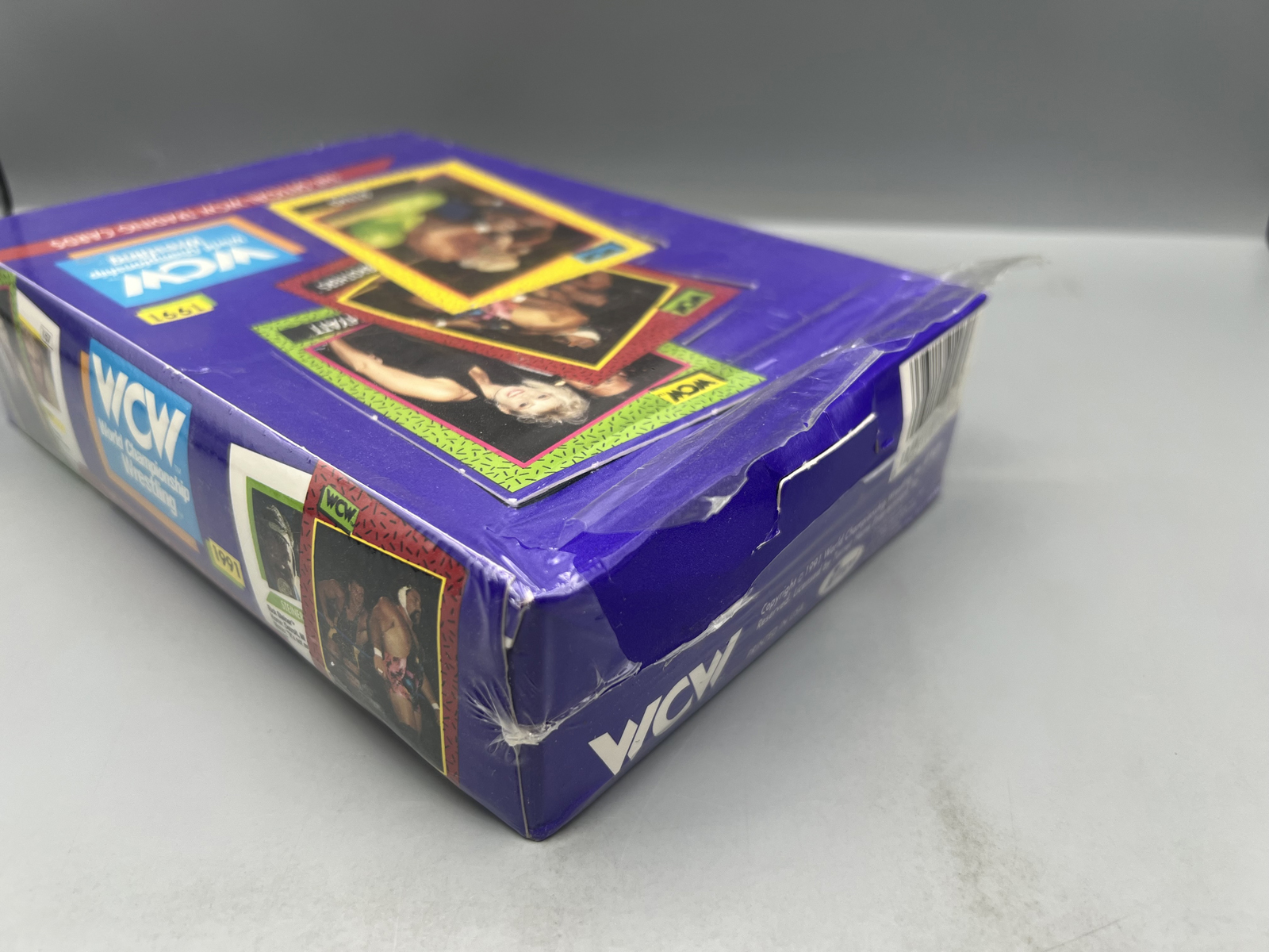 1991 WCW Wrestling Factory Sealed Wax Box